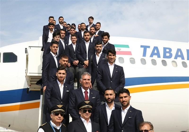 تیم ملی فوتبال به ابوظبی رسید، برگزاری اولین تمرین پس از استراحت کوتاه