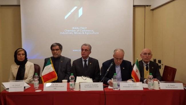 همکاری های بخش خصوصی ایران و ایتالیا باید افزایش پیدا کند