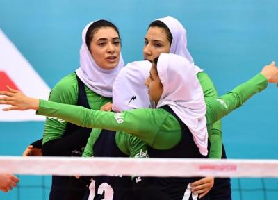 تیم والیبال بانوان ایران به جمع هشت تیم برتر آسیا راه پیدا کرد