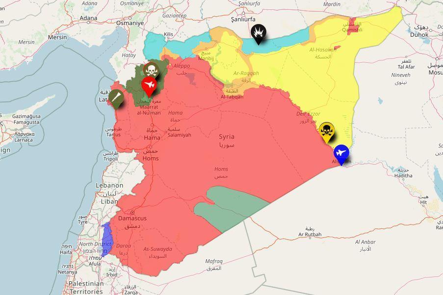 عکس، چند درصد از خاک سوریه در اختیار اسد است؟