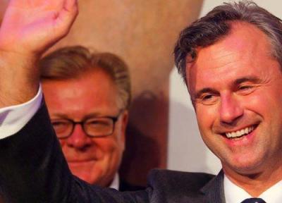 کاندیدای راست افراطی اتریش در آستانه رسیدن به ریاست جمهوری