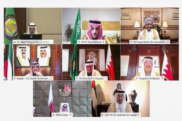 نشست مجازی شورای همکاری خلیج فارس با موضوع بحران قطر