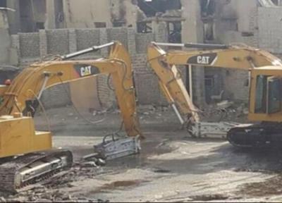 تخریب یک باب مسجد در منطقه شیعه نشین عربستان سعودی