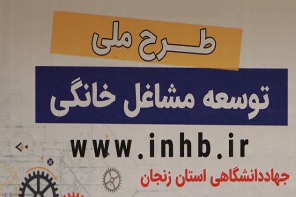 عملکرد مطلوب جهاددانشگاهی زنجان در اجرای طرح ملی مشاغل خانگی
