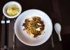 طرز تهیه ماکارونی ایرانی با ته دیگ سیب زمینی؛ رازهای مایه گوشت